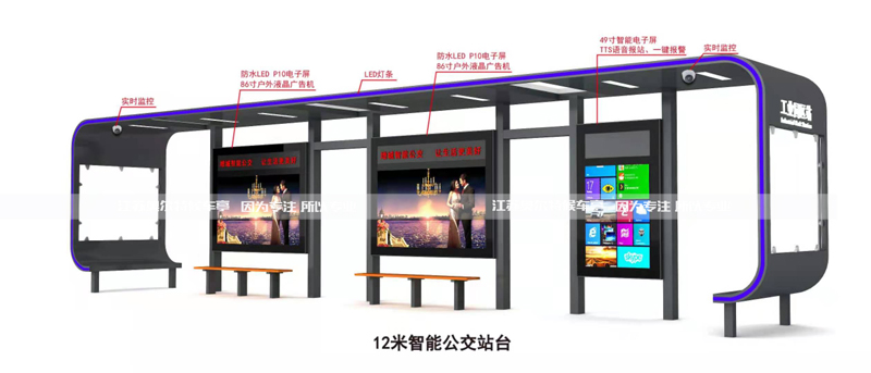 智能公交站臺(tái) 智能公交站臺(tái)