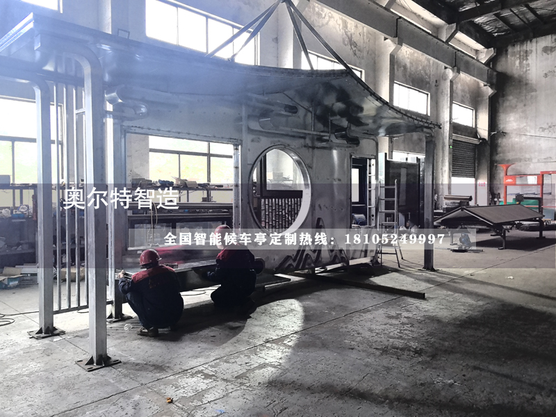 江西吉安中式公交站臺(tái)候車亭生產(chǎn)案例 江西吉安中式公交站臺(tái)候車亭生產(chǎn)案例
