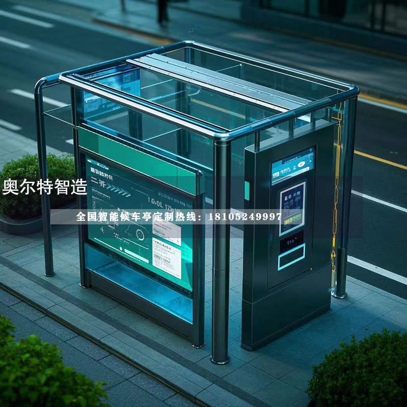 多功能智能新款公交站臺-候車亭生產(chǎn)廠家 多功能智能新款公交站臺-候車亭生產(chǎn)廠家