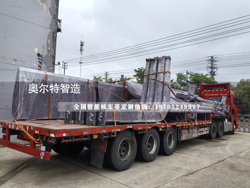 杭州公交站臺候車亭制作案例 杭州公交站臺候車亭制作案例