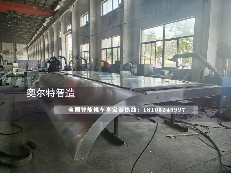 杭州公交站臺候車亭制作案例 杭州公交站臺候車亭制作案例
