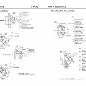 F6K系列擺線液壓馬達(dá)