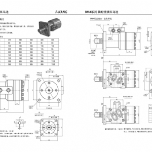 BM4系列擺線(xiàn)液壓馬達(dá)